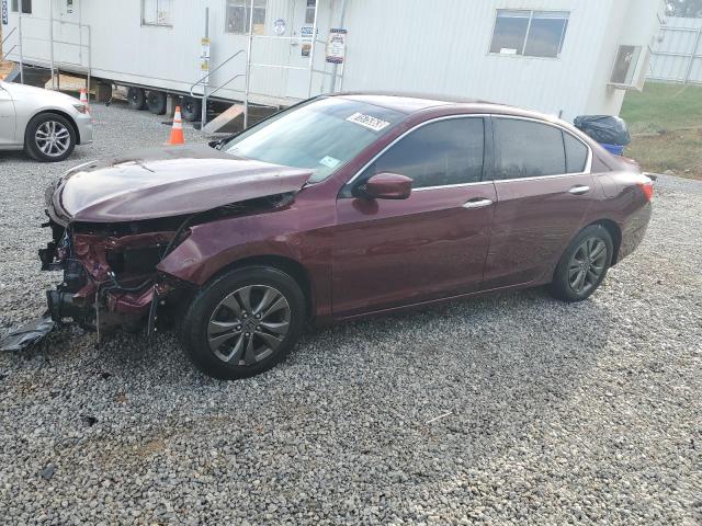 1HGCR2F34EA188248 - 2014 HONDA ACCORD LX MAROON photo 1