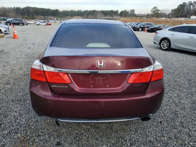 1HGCR2F34EA188248 - 2014 HONDA ACCORD LX MAROON photo 6