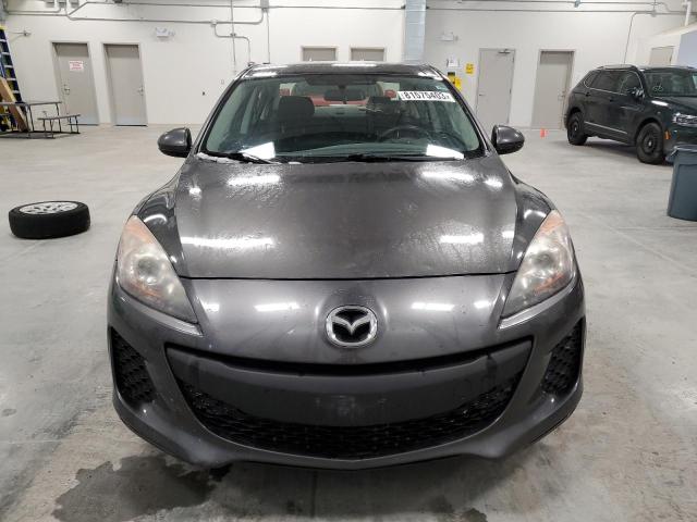 JM1BL1UF4C1674669 - 2012 MAZDA 3 I CHARCOAL photo 5