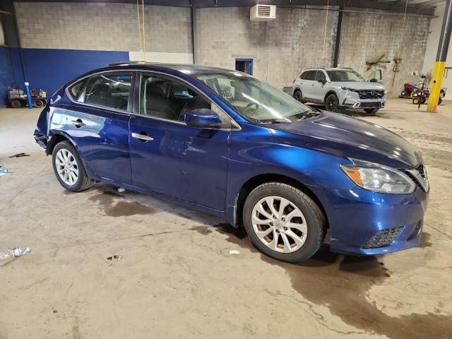 3N1AB7AP7KY398855 - 2019 NISSAN SENTRA S ლურჯი ფოტო 4