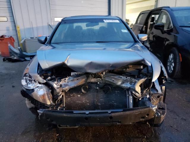 1HGCP3F81CA018532 - 2012 HONDA ACCORD EXL BLUE photo 5