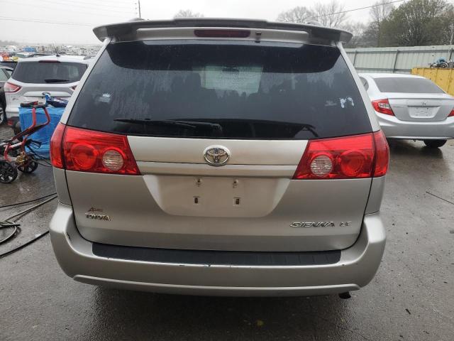 5TDZK23C19S273980 - 2009 TOYOTA SIENNA CE SILVER photo 6