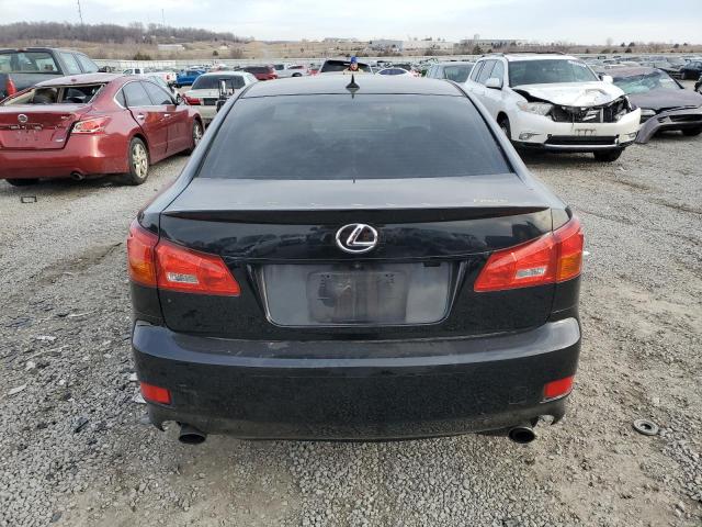 JTHCK262272018783 - 2007 LEXUS IS 250 BLACK photo 6