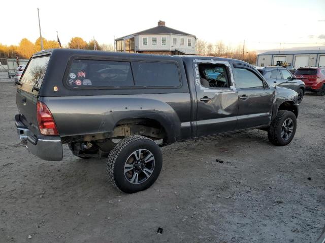 3TMMU4FNXAM020853 - 2010 TOYOTA TACOMA DOUBLE CAB LONG BED GRAY photo 3