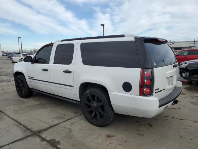 1GKFC062X9J107384 - 2009 GMC YUKON XL DENALI WHITE photo 2