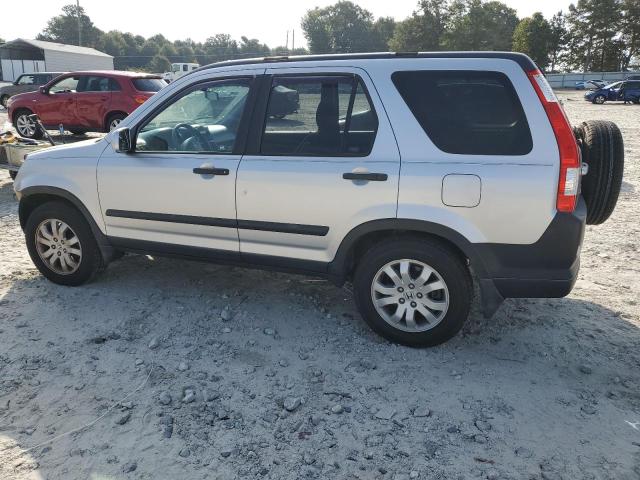 JHLRD78876C007472 - 2006 HONDA CR-V EX SILVER photo 2