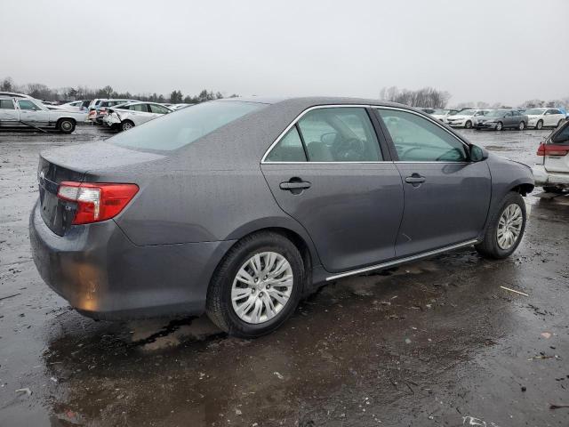 4T4BF1FKXDR300151 - 2013 TOYOTA CAMRY L GRAY photo 3