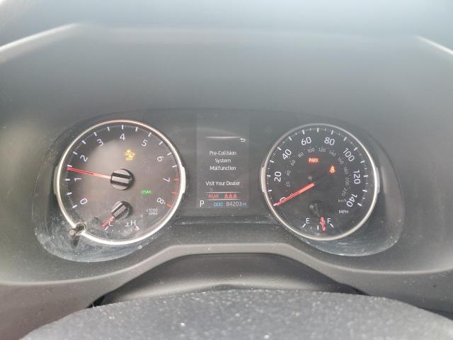 JTMG1RFV7KJ004398 - 2019 TOYOTA RAV4 LE შავი ფოტო 9