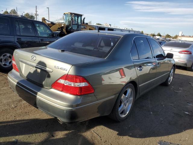 JTHBN36F450178233 - 2005 LEXUS LS 430 GREEN photo 3