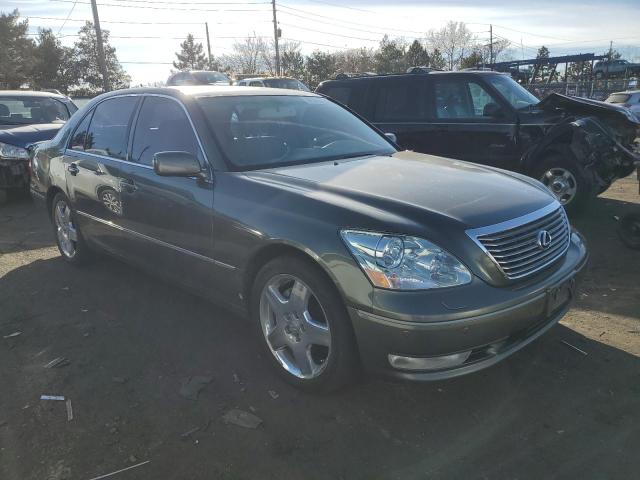 JTHBN36F450178233 - 2005 LEXUS LS 430 GREEN photo 4