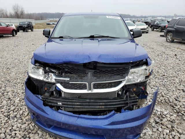 3C4PDCAB8CT311266 - 2012 DODGE JOURNEY SE BLUE photo 5