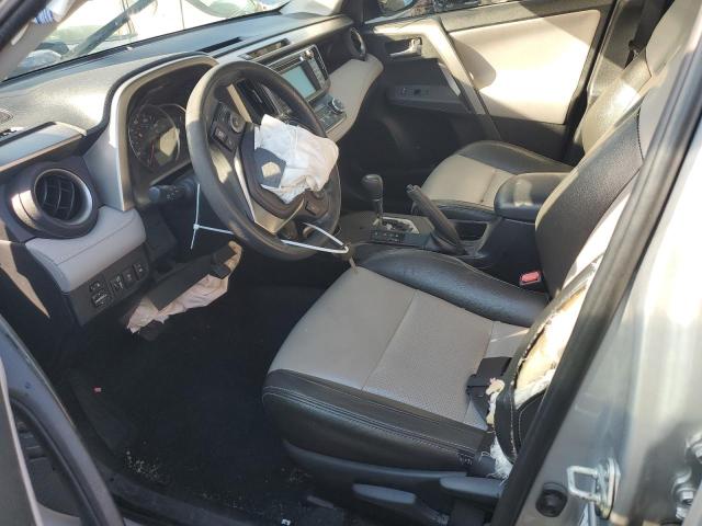 2T3WFREV3FW136614 - 2015 TOYOTA RAV4 XLE SILVER photo 7
