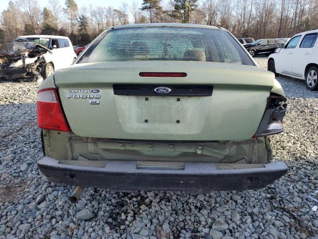 1FAFP34N47W319976 - 2007 FORD FOCUS ZX4 GREEN photo 6