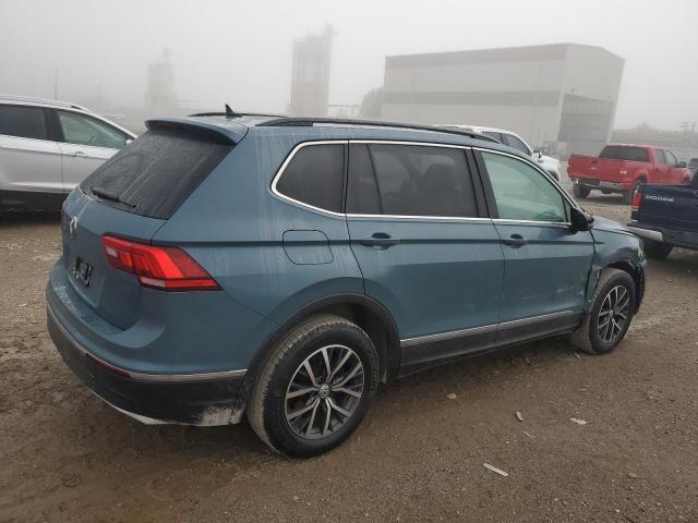 3VV3B7AX3LM057372 - 2020 VOLKSWAGEN TIGUAN SE أزرق صورة 3