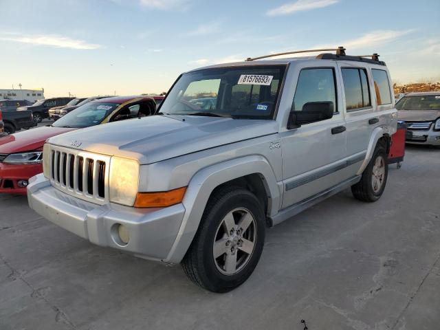 1J8HH48N96C106787 - 2006 JEEP COMMANDER SILVER photo 1