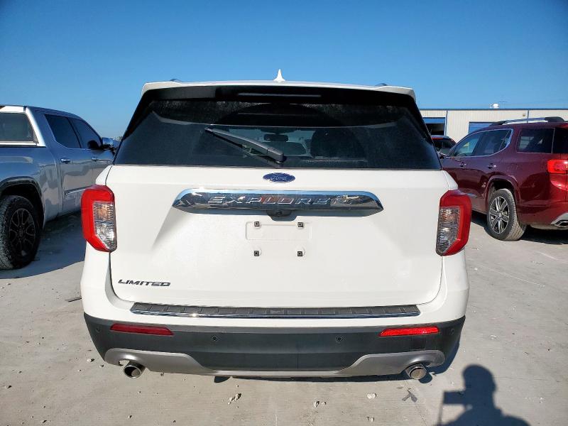 1FMSK7FH0PGA66439 - 2023 FORD EXPLORER LIMITED WHITE photo 6