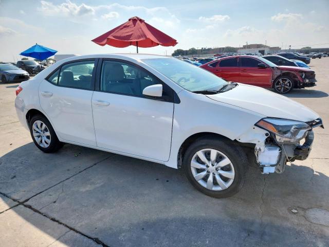 5YFBURHE8GP527379 - 2016 TOYOTA COROLLA LE L WHITE photo 4