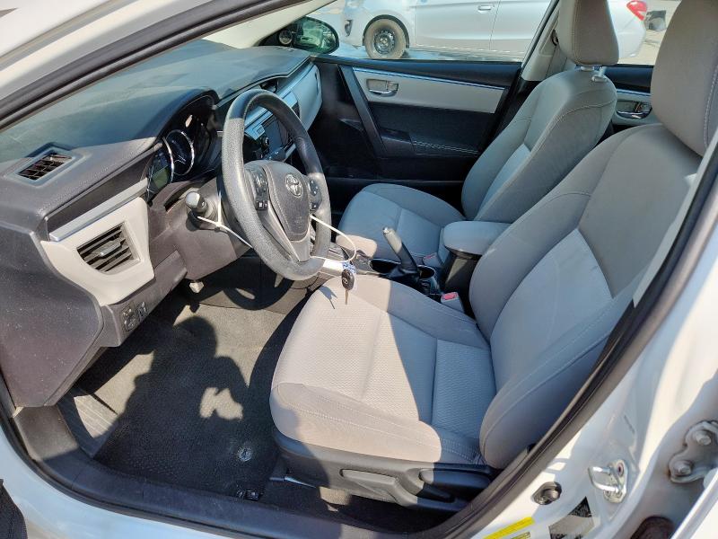 5YFBURHE8GP527379 - 2016 TOYOTA COROLLA LE L WHITE photo 7