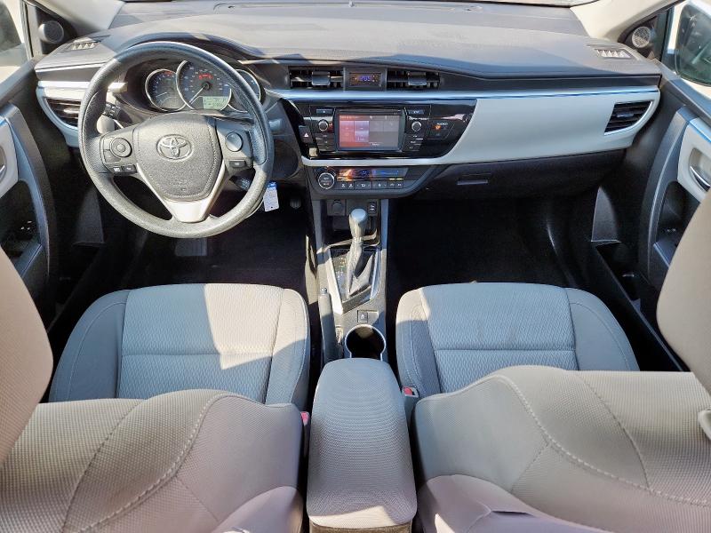 5YFBURHE8GP527379 - 2016 TOYOTA COROLLA LE L WHITE photo 8