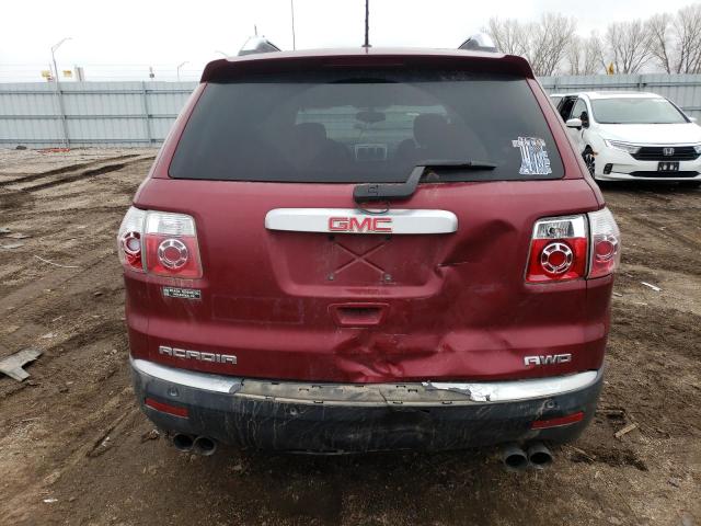 1GKEV13788J138062 - 2008 GMC ACADIA SLE BURGUNDY photo 6