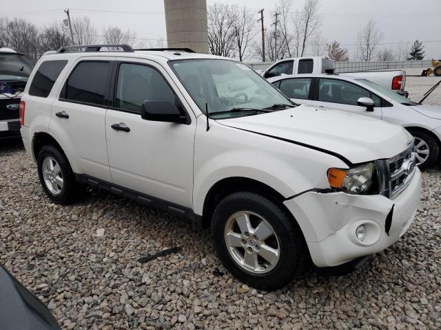 1FMCU0D78AKD39227 - 2010 FORD ESCAPE XLT WHITE photo 4