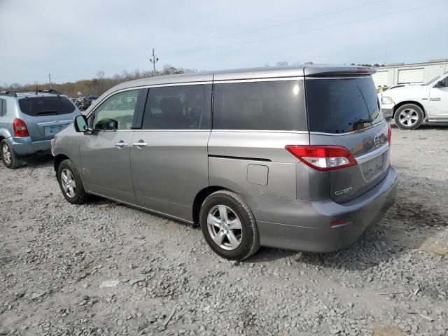 JN8AE2KP1C9045092 - 2012 NISSAN QUEST S SILVER photo 2