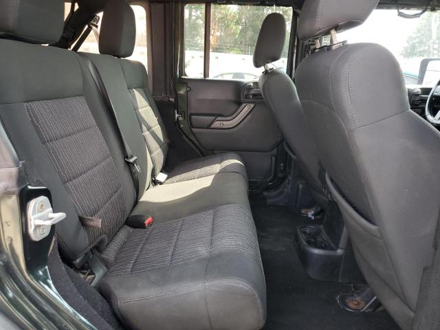 1J4BA3H17BL605732 - 2011 JEEP WRANGLER U SPORT Կանաչ լուսանկար 11