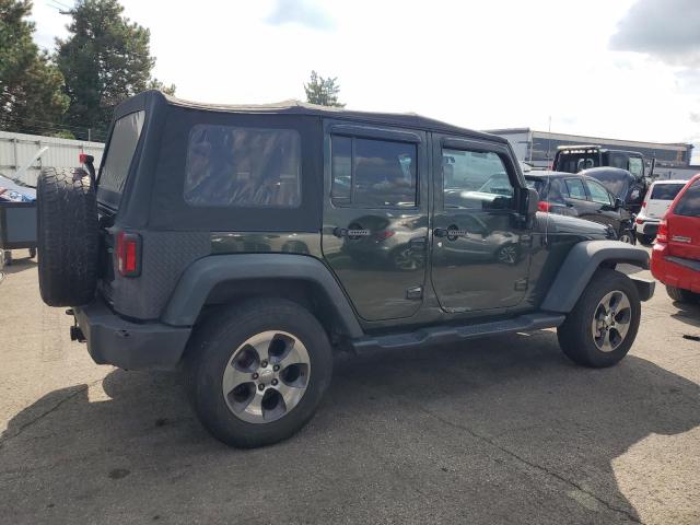 1J4BA3H17BL605732 - 2011 JEEP WRANGLER U SPORT Կանաչ լուսանկար 3