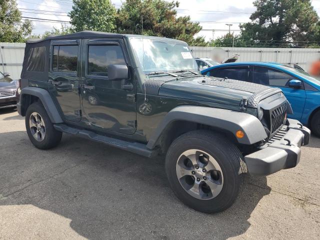 1J4BA3H17BL605732 - 2011 JEEP WRANGLER U SPORT Կանաչ լուսանկար 4