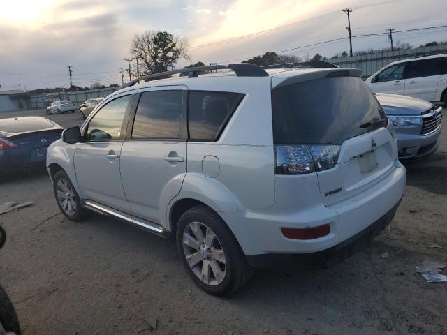 JA4AS3AW2CU013441 - 2012 MITSUBISHI OUTLANDER SE WHITE photo 2