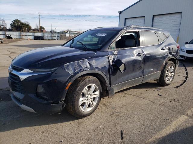 3GNKBJRS3MS525380 - 2021 CHEVROLET BLAZER 3LT BLUE photo 1