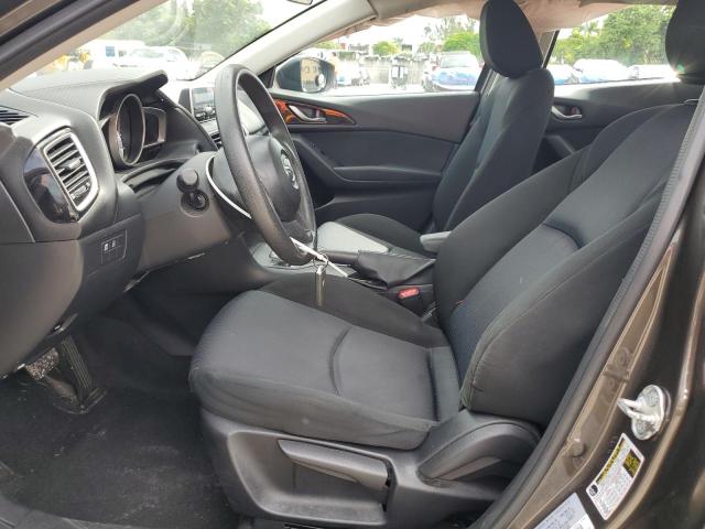 JM1BM1U71E1145706 - 2014 MAZDA 3 SPORT GRAY photo 7