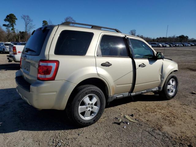 1FMCU0D77BKB37254 - 2011 FORD ESCAPE XLT CREAM photo 3