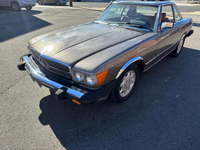 WDBBA48D5GA041327 - 1986 MERCEDES-BENZ 560 SL GRAY photo 2