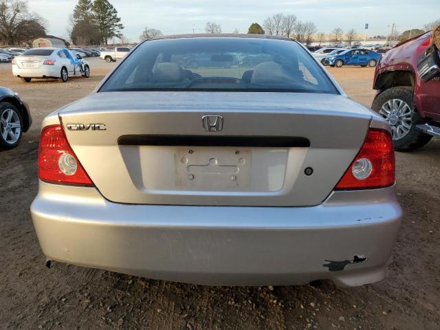 1HGEM21194L018175 - 2004 HONDA CIVIC DX VP SILVER photo 6