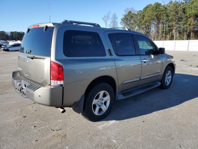 5N1AA08B46N741833 - 2006 NISSAN ARMADA SE TAN photo 3