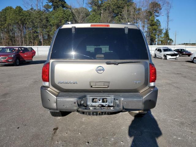 5N1AA08B46N741833 - 2006 NISSAN ARMADA SE TAN photo 6