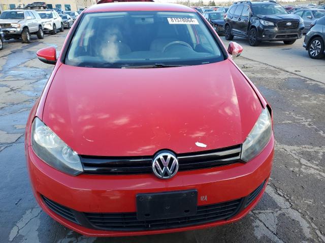 WVWDB7AJ1BW115590 - 2011 VOLKSWAGEN GOLF Կարմիր լուսանկար 5