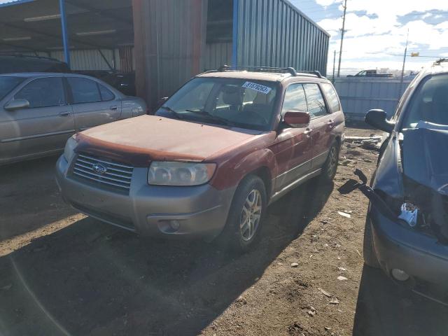 JF1SG67626H748721 - 2006 SUBARU FORESTER 2.5X LL BEAN RED photo 1