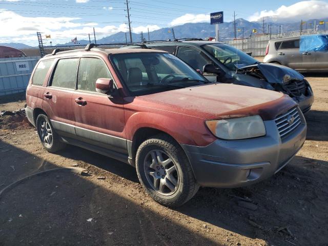 JF1SG67626H748721 - 2006 SUBARU FORESTER 2.5X LL BEAN RED photo 4