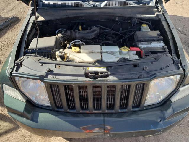 1J4PN2GK5BW519249 - 2011 JEEP LIBERTY SPORT GREEN photo 12