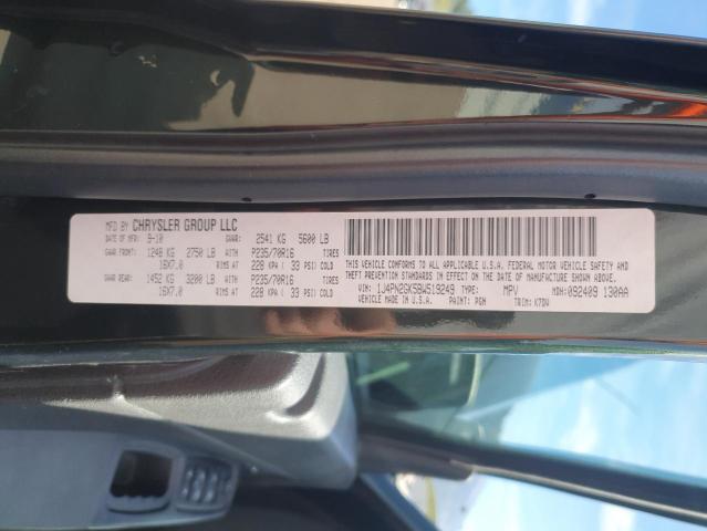 1J4PN2GK5BW519249 - 2011 JEEP LIBERTY SPORT GREEN photo 13