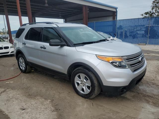 1FM5K7B86DGB87099 - 2013 FORD EXPLORER SILVER photo 4