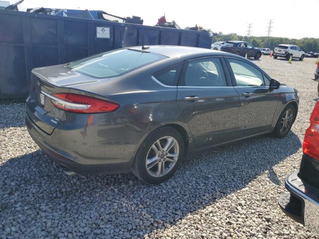 3FA6P0HD1JR188936 - 2018 FORD FUSION SE GRAY photo 3