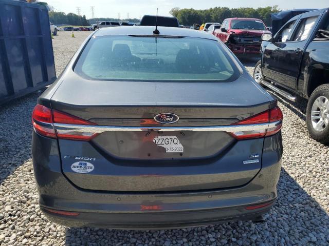 3FA6P0HD1JR188936 - 2018 FORD FUSION SE GRAY photo 6