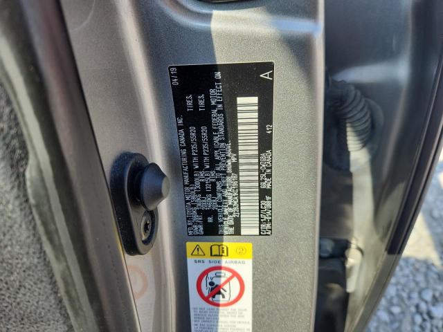 2T2BZMCA1KC196187 - 2019 LEXUS RX 350 BASE GRAY photo 13