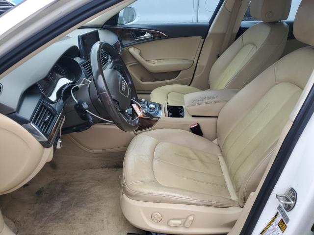 WAUDFAFC1EN047441 - 2014 AUDI A6 PREMIUM PLUS WHITE photo 7