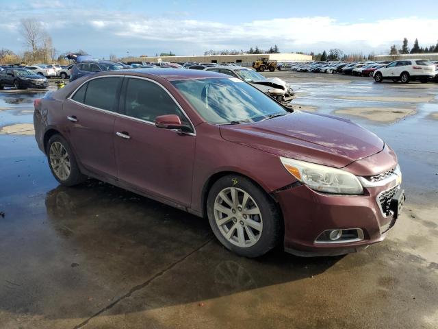 1G11F5SLXFF186233 - 2015 CHEVROLET MALIBU LTZ BURGUNDY photo 4