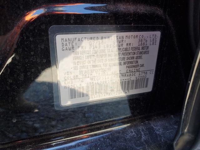 3N1AB7APXKY204769 - 2019 NISSAN SENTRA S BLACK photo 13