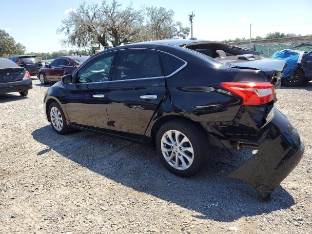 3N1AB7APXKY204769 - 2019 NISSAN SENTRA S BLACK photo 2